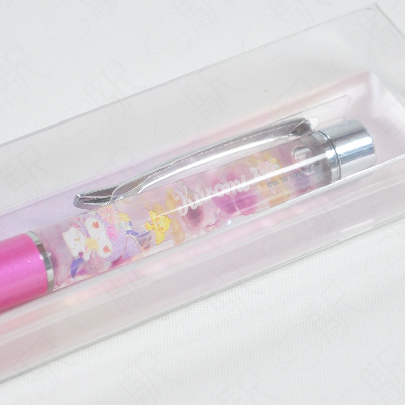 Sanrio Herbalium 0.5mm Oil-Based Ballpoint Pen - Kuromi